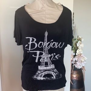 Bonjour Paris tee